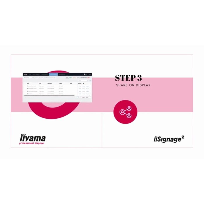 iiyama IIYAMA ProLite 55 inch - 4K Ultra HD Professional Digital Signage Display - 3840x2160