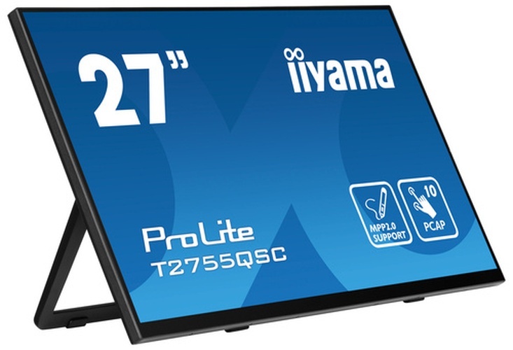 iiyama iiyama ProLite T2755QSC-B1 27" WQHD Touchscreen Monitor - IPS