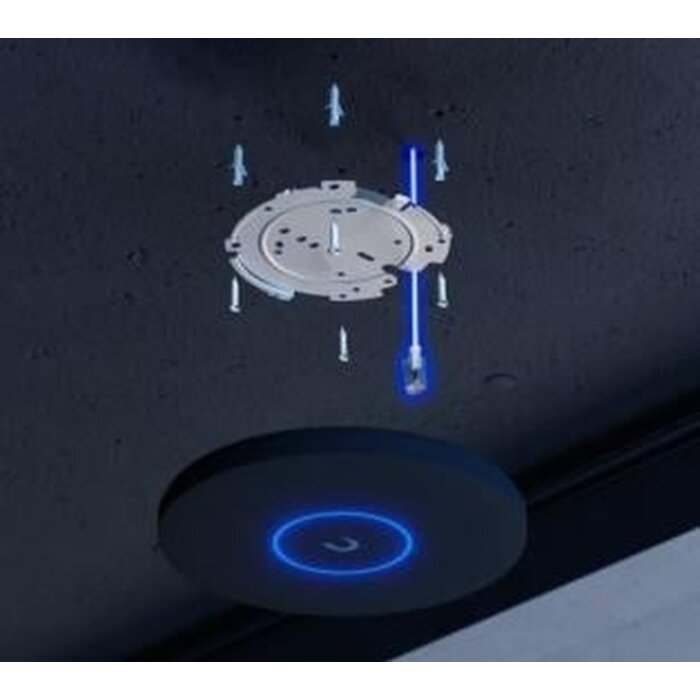 Ubiquiti Ubiquiti UniFi U7 Pro XGS (Zwart) - Tri-Band Wi-Fi 7 Access Point met 10GbE