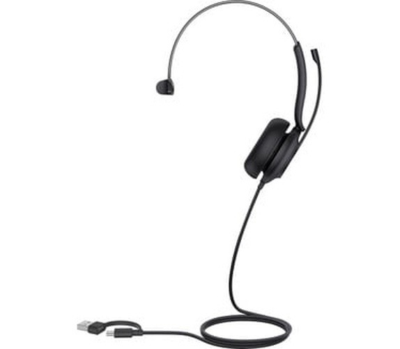 Yealink Yealink UH35 Mono Teams Headset - Bedraad, USB-A & USB-C, Noise-Cancelling