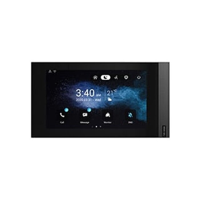 Akuvox Akuvox S562W-GRAY 7 inch Wi-Fi Intercom Binnenmonitor met Touchscreen en PoE - Grijs