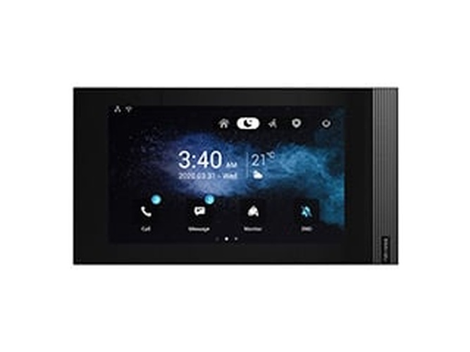 Akuvox Akuvox S562W-GRAY 7 inch Wi-Fi Intercom Binnenmonitor met Touchscreen en PoE - Grijs