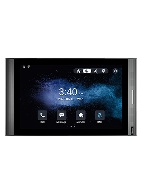 Akuvox Akuvox S562W-GRAY 7 inch Wi-Fi Intercom Binnenmonitor met Touchscreen en PoE - Grijs