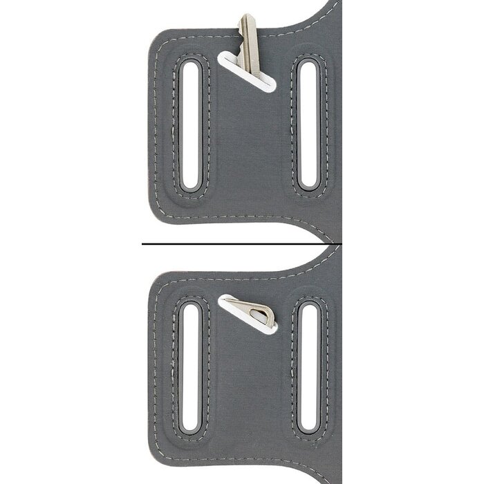 Mobiparts Mobiparts Comfort Fit Sportarmband voor iPhone XR - Zwart