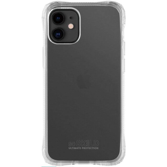 SoSkild SoSkild Absorb 2.0 ECO Case voor Apple iPhone 14 - Transparant met Pyramid Corners