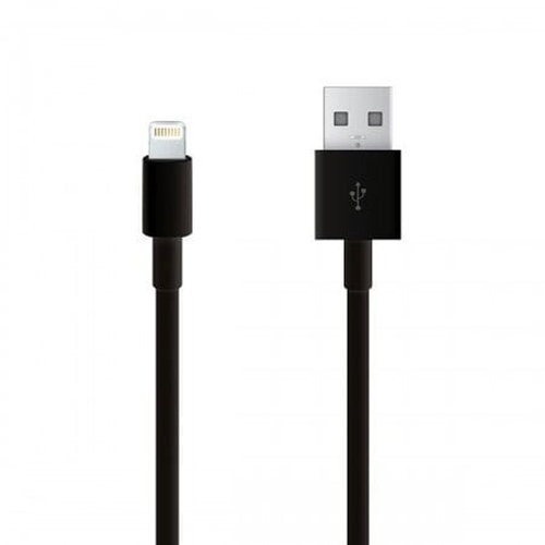 Quick & Easy Quick & Easy Lightning naar USB Kabel 1m Zwart - 5-pack