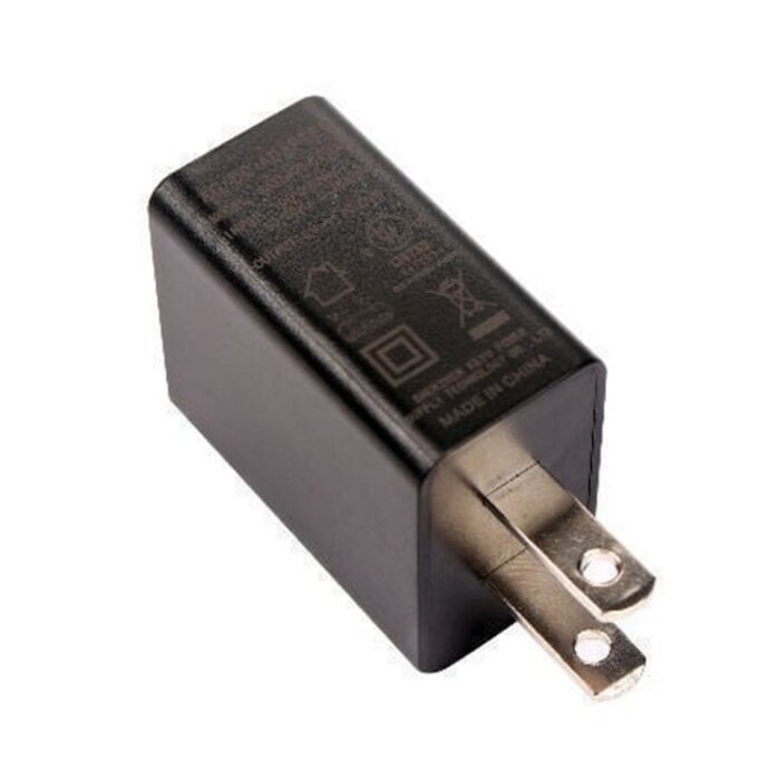 Quick & Easy Dubbele USB Wandoplader 2.4A - Wit - Voordeelverpakking (5-Pack)