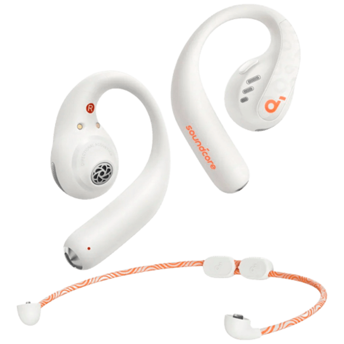 soundcore Soundcore AeroFit Pro Wit - Open-Ear Draadloze Oordopjes