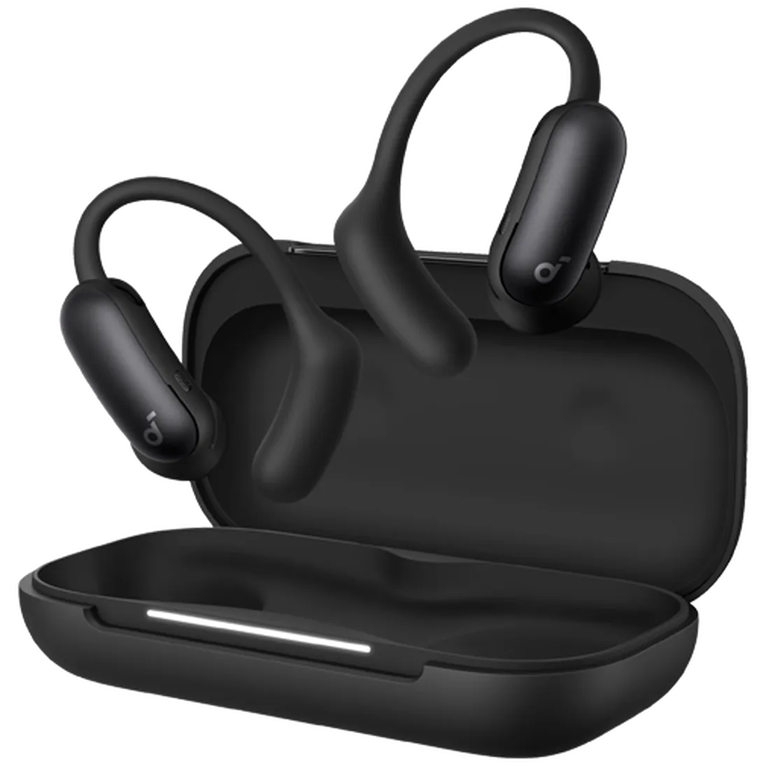 soundcore soundcore AeroFit 2 Pro Zwart - Draadloze Open-Ear Oordopjes