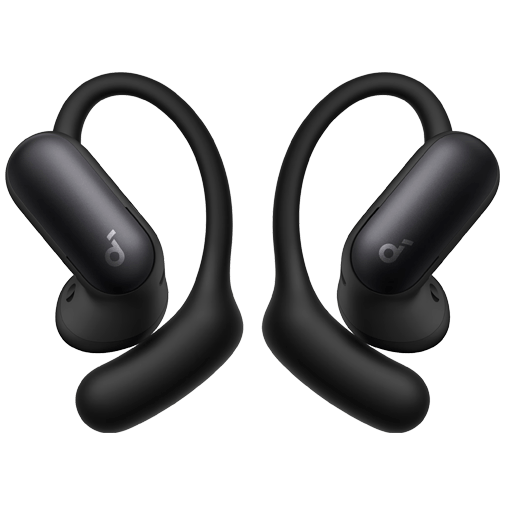 soundcore soundcore AeroFit 2 Pro Zwart - Draadloze Open-Ear Oordopjes