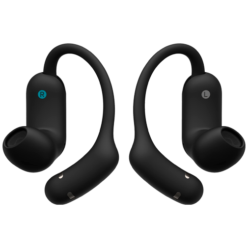 soundcore soundcore AeroFit 2 Pro Zwart - Draadloze Open-Ear Oordopjes