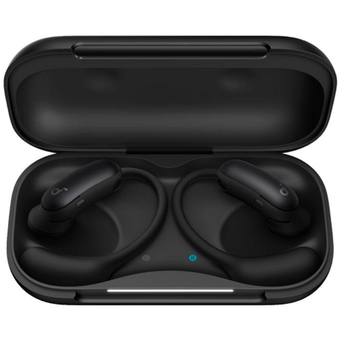 soundcore soundcore AeroFit 2 Pro Zwart - Draadloze Open-Ear Oordopjes