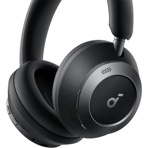 soundcore Soundcore Space One Pro Draadloze ANC Headset - Zwart
