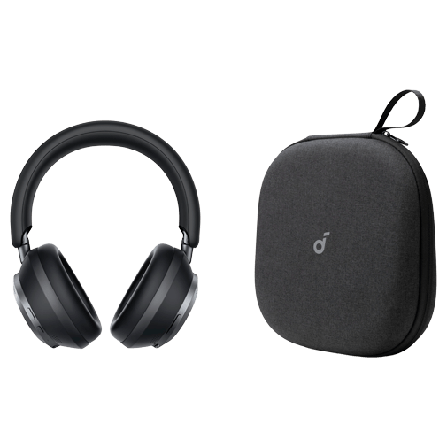 soundcore Soundcore Space One Pro Draadloze ANC Headset - Zwart