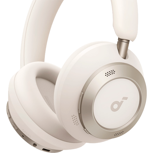 soundcore Soundcore Space One Pro Wit - Draadloze ANC Headset