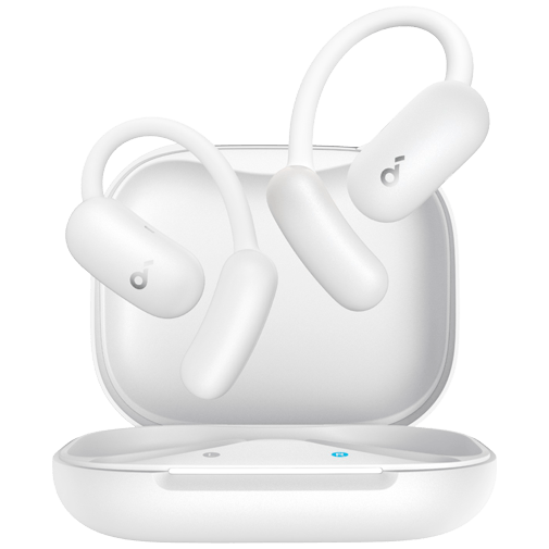 soundcore Soundcore AeroFit 2 Wit - Draadloze Open-Ear Oordopjes