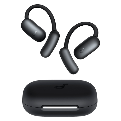 soundcore Soundcore AeroFit 2 Draadloze Open-Ear Oordopjes Zwart