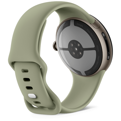 Google Google Pixel Watch 5 45mm Smartwatch - Groen, foto 4 van 5