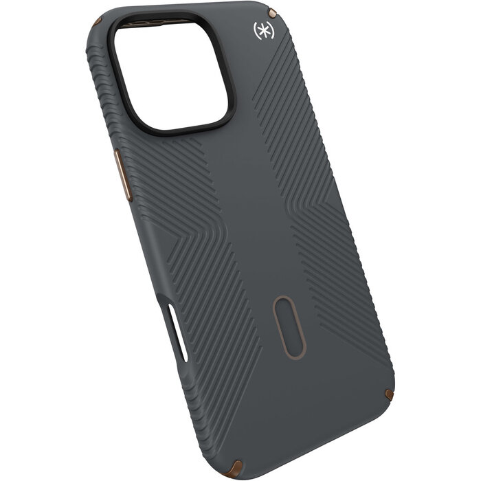 Speck Speck Presidio2 Grip + ClickLock Apple iPhone 16 Pro Max Hoesje Charcoal Grey