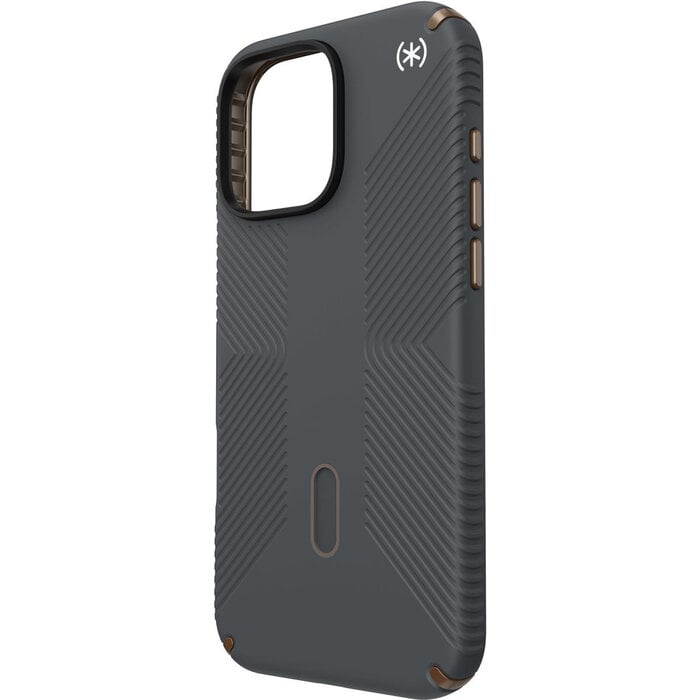Speck Speck Presidio2 Grip + ClickLock Apple iPhone 16 Pro Max Hoesje Charcoal Grey