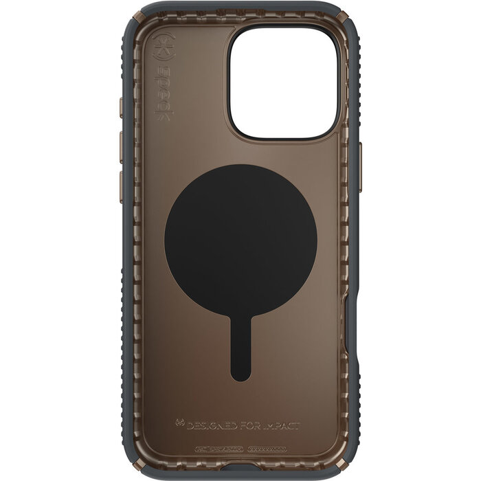 Speck Speck Presidio2 Grip + ClickLock Apple iPhone 16 Pro Max Hoesje Charcoal Grey