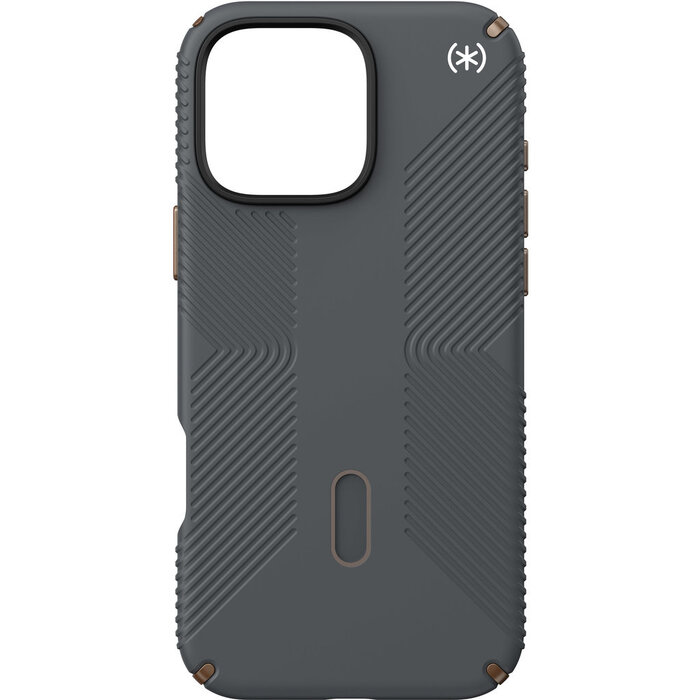 Speck Speck Presidio2 Grip + ClickLock Apple iPhone 16 Pro Max Hoesje Charcoal Grey