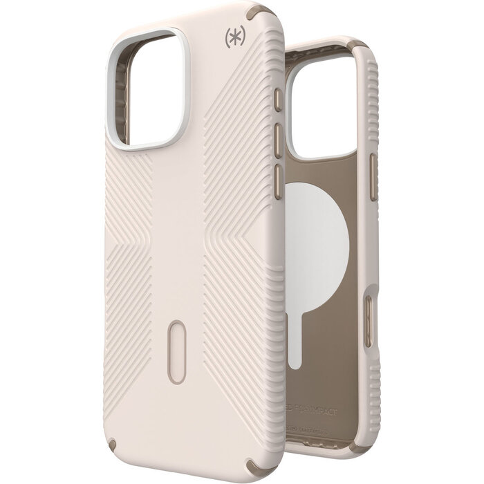 Speck Speck Presidio2 Grip + ClickLock Case iPhone 16 Pro Max - Bleached Bone