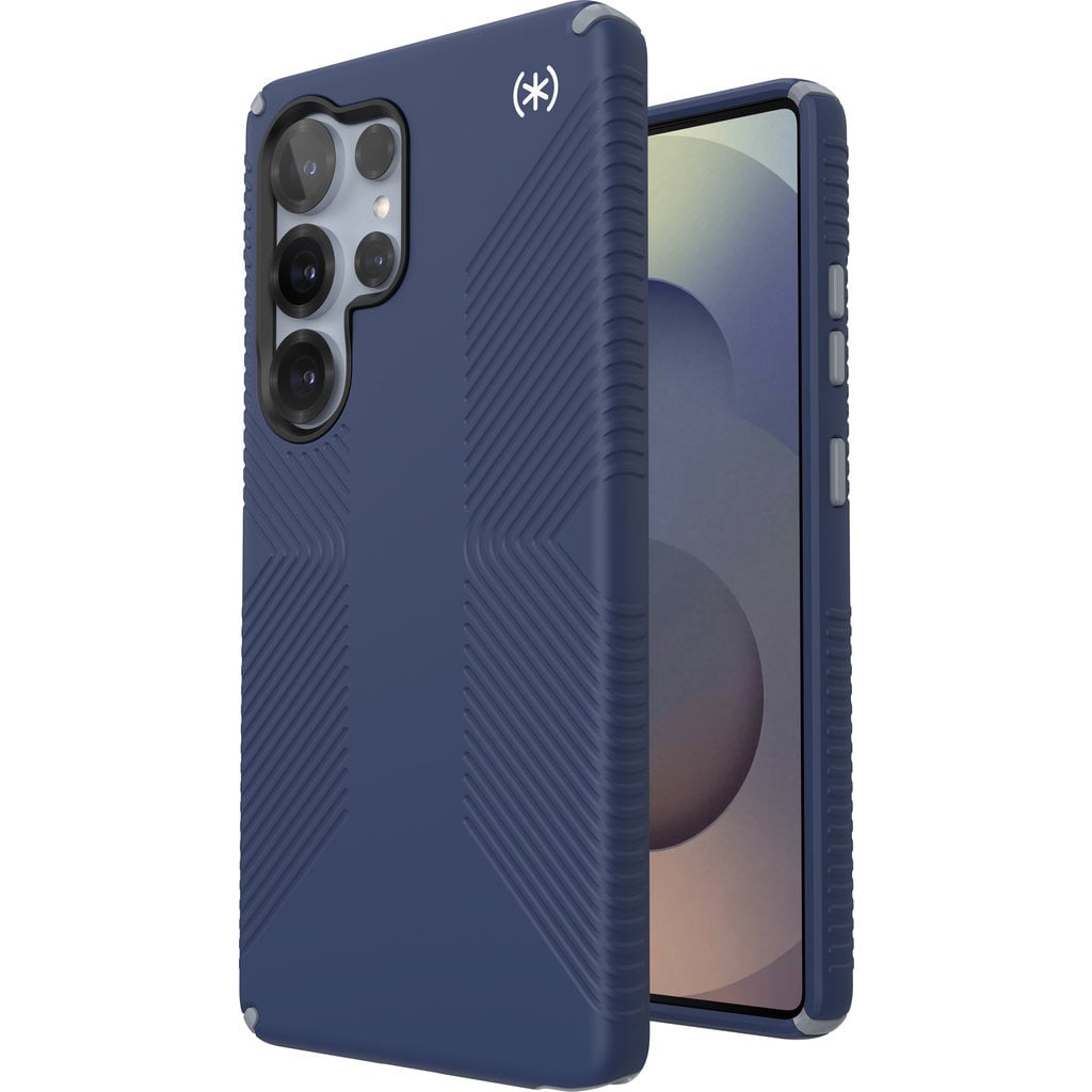 Speck Speck Presidio2 Grip + Magnet Hoesje voor Samsung Galaxy S25 Ultra - Coastal Blue