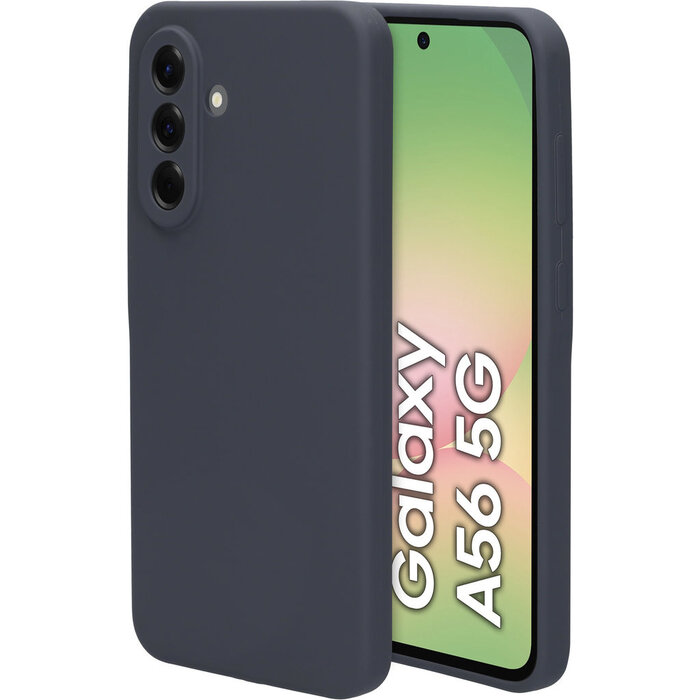 Mobiparts Mobiparts Silicone Cover voor Samsung Galaxy A56 - Urban Grey