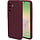Mobiparts Silicone Cover Samsung Galaxy A56 - Plum Red