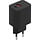 Mobiparts Dual Thuislader USB-C & USB-A Snellader - Zwart (Bulk)