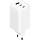 Mobiparts GaN Snellader 100W - 2x USB-C / 1x USB-A - PD 3.0 & QC - Wit