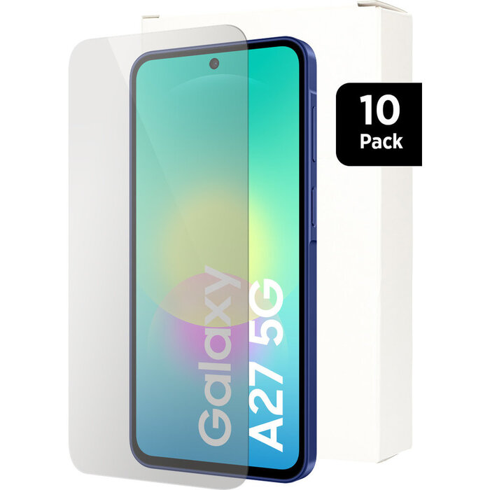 Mobiparts Mobiparts Regular Tempered Glass Samsung Galaxy A27 - 10 Pack