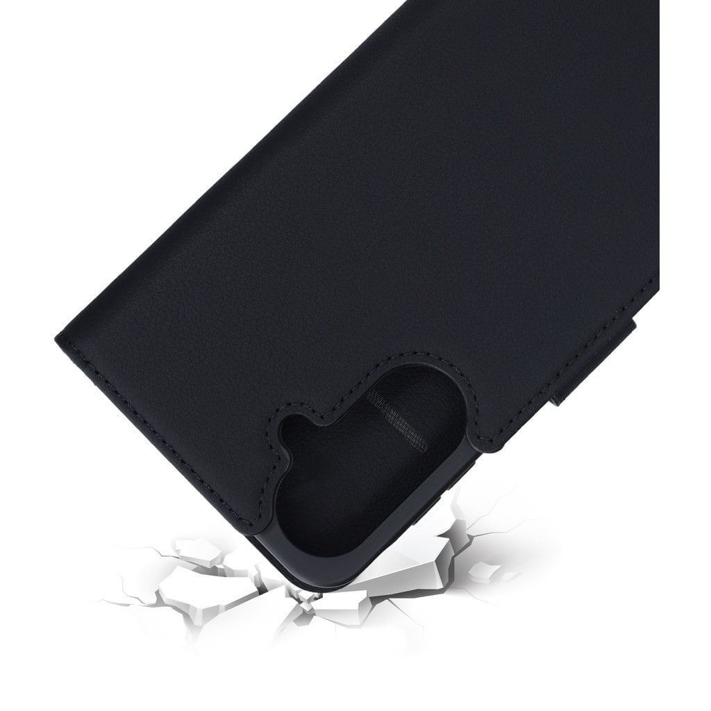 Mobiparts Mobiparts Leather Wallet Case voor Samsung Galaxy A27 - Zwart