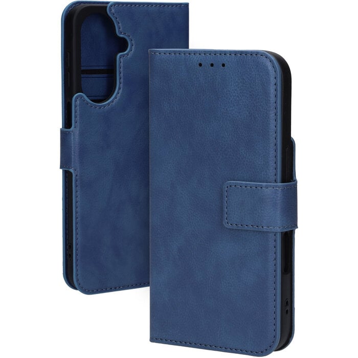Mobiparts Mobiparts Classic Wallet Case Samsung Galaxy A27 - Steel Blue
