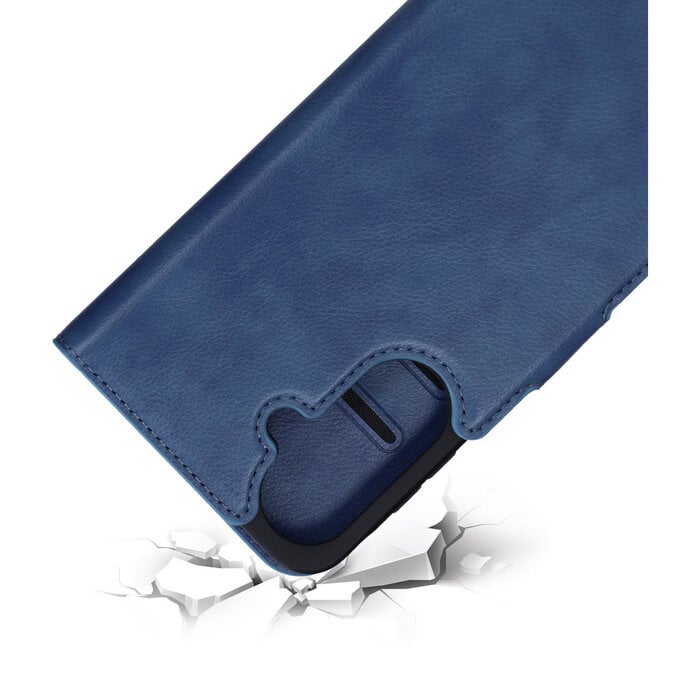 Mobiparts Mobiparts Classic Wallet Case Samsung Galaxy A27 - Steel Blue