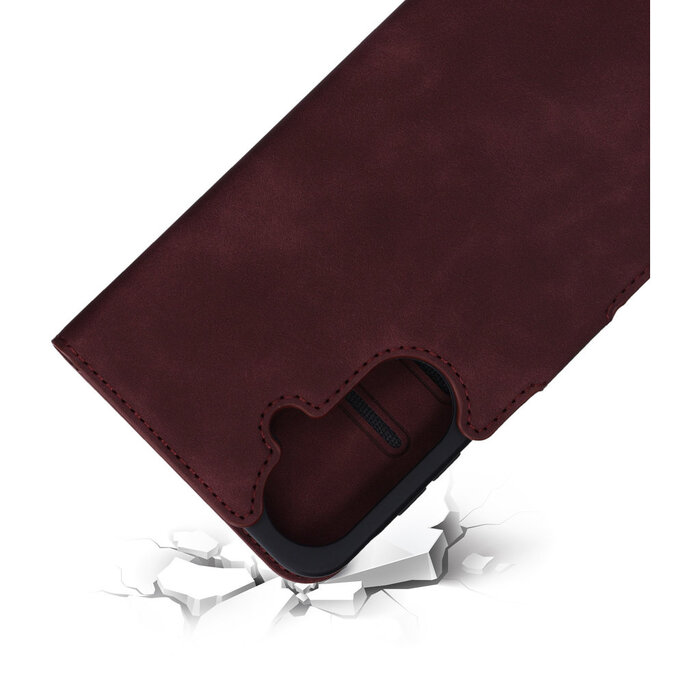 Mobiparts Mobiparts Classic Wallet Case Samsung Galaxy A27 - Velvet Red