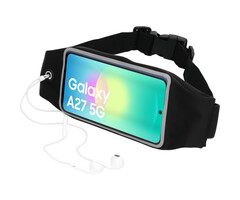 Mobiparts Mobiparts Comfort Fit Sport Belt voor Samsung Galaxy A27 - Zwart