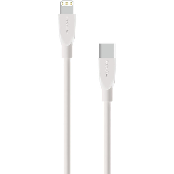 Mobiparts Mobiparts Wall Charger 30W Dual USB-C/USB-A met Lightning Kabel - Wit