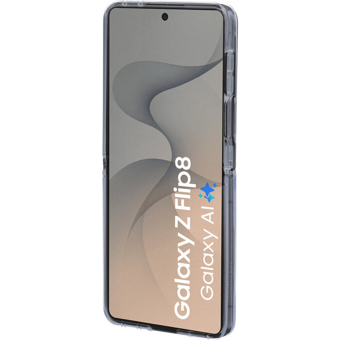 Mobiparts Mobiparts Hardcover voor Samsung Galaxy Z Flip 8 - Clear (MagSafe Compatible)