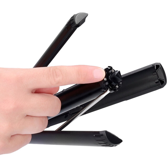Mobiparts Mobiparts Selfie Stick met TriPod en MagSafe Zwart - Promo 5+1 Pack