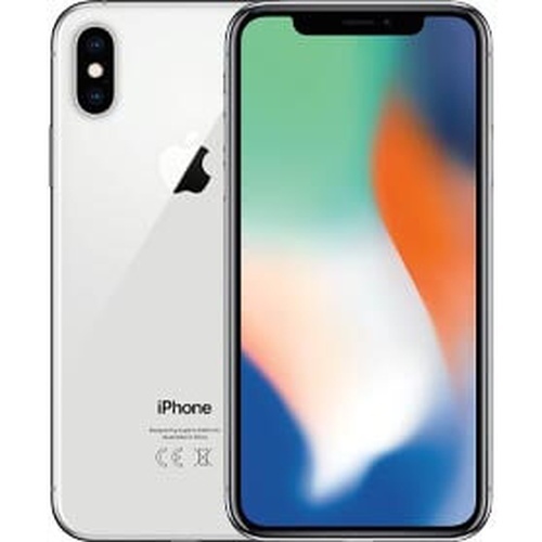 Refurbished Apple Refurbished Apple iPhone X 256GB Zilver - Licht gebruikt