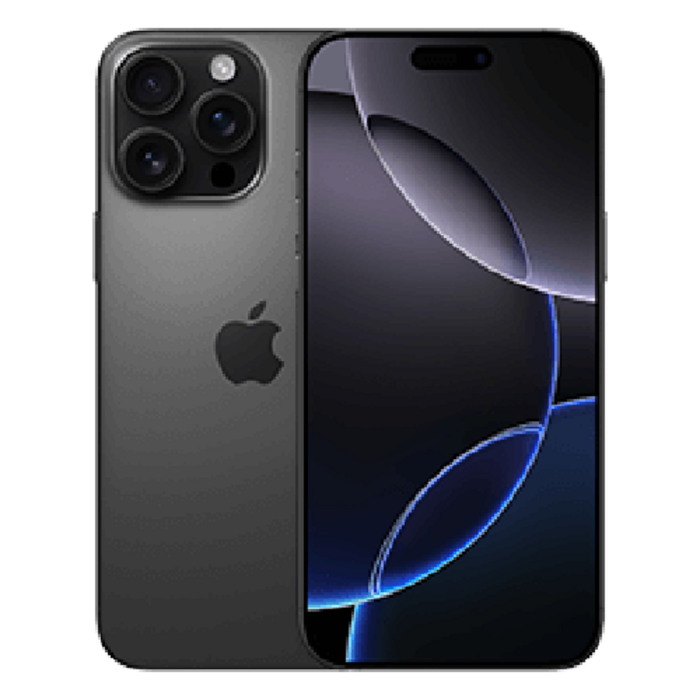 Refurbished Apple Refurbished Apple iPhone 16 Pro Max 256GB Zwart Titanium - Zo goed als nieuw