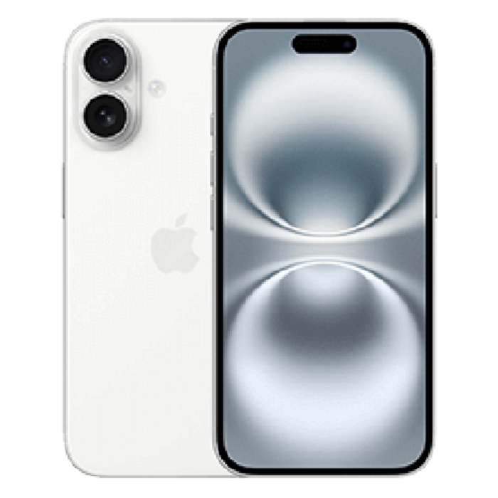 Refurbished Apple Refurbished Apple iPhone 16 256GB Wit - Zo goed als nieuw