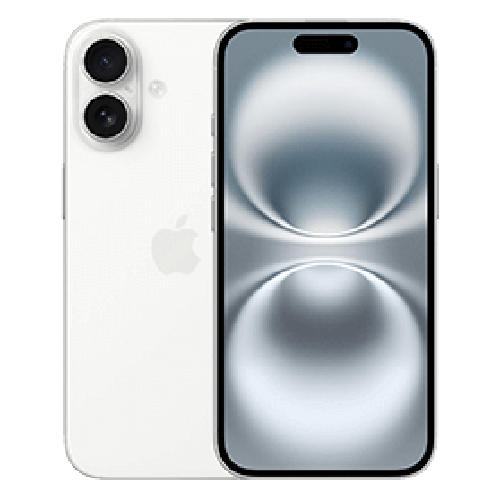 Refurbished Apple Refurbished Apple iPhone 16 256GB Wit - Zo goed als nieuw