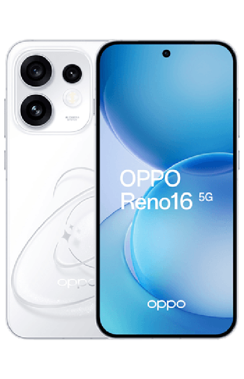 Oppo OPPO Reno16 5G 512GB - Pop White Smartphone