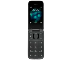 HMD HMD 2660 Flip Zwart - 4G Klaptelefoon met Dubbel Scherm