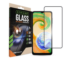 Striker Striker D3O Xtreme Impact Glass Screen Protector - Black Frame - Samsung Galaxy A02s/A03(s)A04(s)/A12/M12/A13(4G/5G)/A23(4G/5G)A32 5G