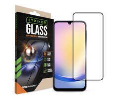 Striker Striker D3O Xtreme Impact Glass Screen Protector - Black Frame - Samsung Galaxy A25 5G
