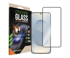 Striker Striker D3O Xtreme Impact Glass Screen Protector - Black Frame - Samsung Galaxy S24 5G/S25 5G
